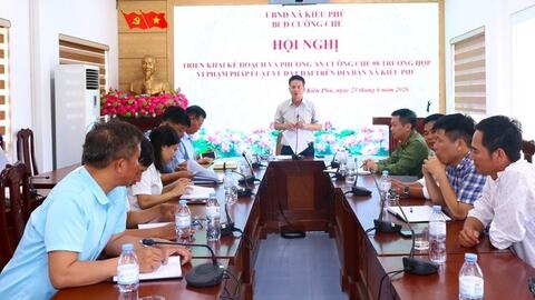 Sắp cưỡng chế 8 trường hợp xây dựng công trình trái phép trên đất nông nghiệp ở Hà Nội