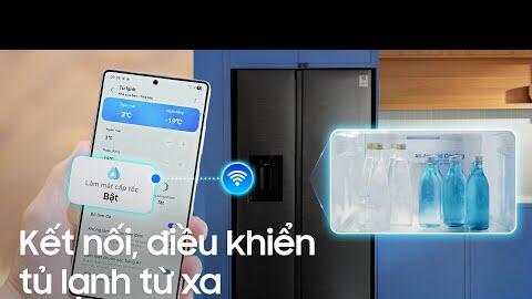 Kết nối & điều khiển tủ lạnh từ xa với SmartThings | Samsung