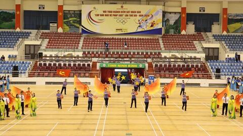 Gần 700 VĐV tranh tài tại Hội thao ngành Kiểm sát nhân dân năm 2026