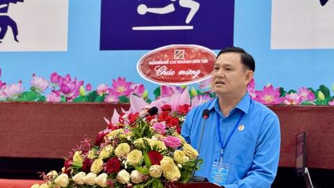 Khai mạc vòng chung kết Đại hội Thể dục thể thao CNVCLĐ tỉnh Vĩnh Long lần thứ I