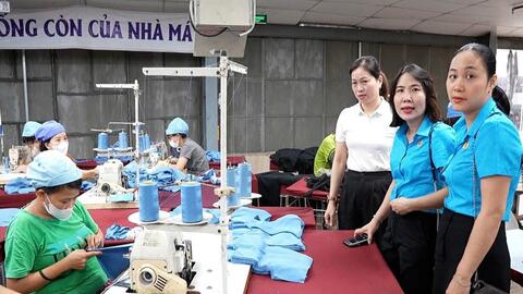 Công đoàn xã Nam Phước đổi mới để chăm lo hơn 5.300 lao động