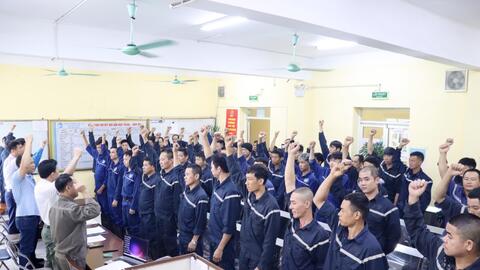 Phát động Tháng thi đua cao điểm thực hiện công tác an toàn vệ sinh lao động