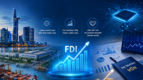 Thị trường vốn trước yêu cầu đón dòng vốn FDI chất lượng cao