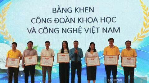 Công đoàn Khoa học và Công nghệ Việt Nam phát triển mới 233 đoàn viên