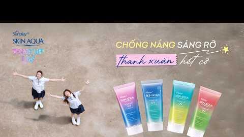CHỐNG NẮNG SÁNG RỠ, THANH XUÂN HẾT CỠ - ÁNH SÁNG AZA | TVC SKIN AQUA TONE UP UV 2026