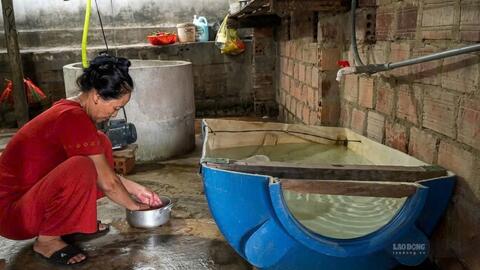 Cải tạo hệ thống cấp nước sau phản ánh của Báo Lao Động