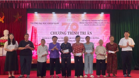 Tặng quà người có công nhân dịp 27.7