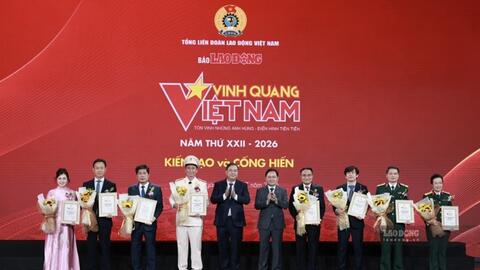 Vinh quang Việt Nam khẳng định tầm ảnh hưởng, với độ lan tỏa sâu rộng và niềm tin của xã hội