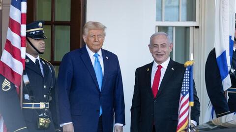 Tổng thống Mỹ và Thủ tướng Israel gặp nhau tại Nhà Trắng