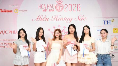 Gần 200 thí sinh dự sơ khảo phía Bắc cuộc thi Hoa hậu Việt Nam 2026