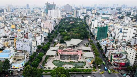 TPHCM quy hoạch trung tâm thương mại ngầm 4 tầng dưới Công viên 23 Tháng 9