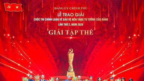 Đảng bộ NHNN xuất sắc đạt 14/75 giải thưởng tại Cuộc thi chính luận về bảo vệ nền tảng tư tưởng của Đảng trong Đảng bộ Chính phủ lần thứ 2