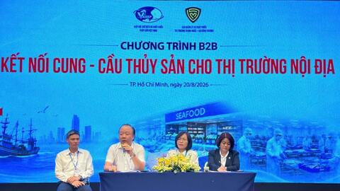 Mở rộng thị trường nội địa, tạo dư địa mới cho thủy sản Việt