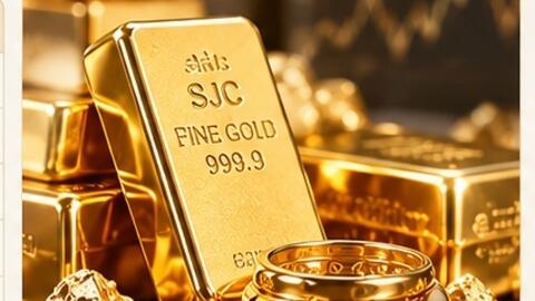 Giá vàng hôm nay: SJC mất 1,2 triệu đồng/lượng