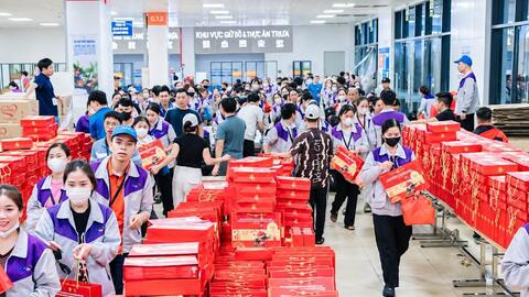 30.000 công nhân, lao động Công ty Luxshare-ICT được nhận quà Trung thu