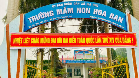 Lào Cai phê duyệt dự án 33 tỉ đồng xây trường mầm non ở xã Gia Phú