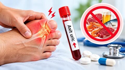 Bác sĩ lý giải nguyên nhân axit uric tăng trở lại, thủ phạm có thể nằm ngoài chế độ ăn