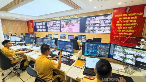 Gần 5.000 camera AI hỗ trợ điều hành giao thông Hà Nội