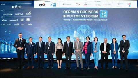 Diễn đàn Doanh nghiệp và Đầu tư Đức 2026: Mở rộng cơ hội đầu tư hợp tác trong kỷ nguyên mới