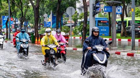 Dự báo khu vực mưa dông hôm nay, có nơi mưa to trên 70mm