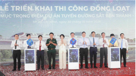 Metro Bến Thành - Cần Giờ thi công đồng loạt, hướng đến hoàn thành vào cuối năm 2028