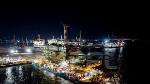 Từ Vũng Tàu tới biển Baltic: Dấu ấn doanh nghiệp logistics Việt Nam trên những cấu kiện nghìn tấn của dự án Baltica 2