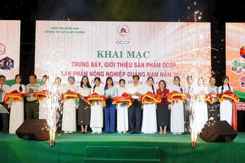 Quảng Nam: Đa dạng sản phẩm OCOP tại triển lãm năm 2025