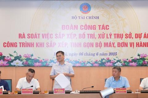 Không để lãng phí tài sản công sau sắp xếp đơn vị hành chính