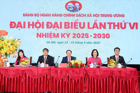 Đại hội đại biểu Đảng bộ Ngân hàng Chính sách xã hội Trung ương lần thứ VI, nhiệm kỳ 2025 - 2030