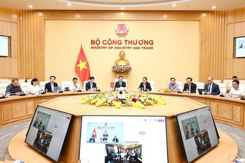 Việt Nam và Hoa Kỳ đàm phán trực tuyến cấp bộ trưởng về thương mại đối ứng