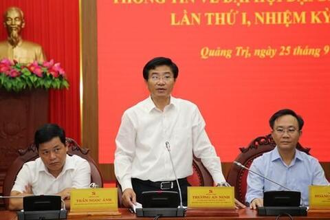 Ban Chấp hành Đảng bộ Quảng Trị tăng thêm 2 nhân sự trong nhiệm kỳ 2025-2030