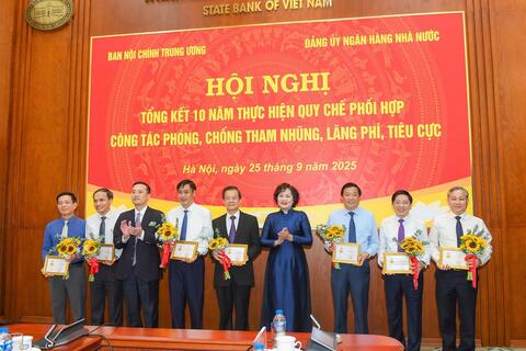 Tăng cường phối hợp phòng, chống tham nhũng, lãng phí, tiêu cực trong lĩnh vực ngân hàng