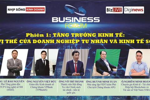 Những diễn giả sẽ thảo luận tại Diễn đàn Kinh doanh 2026 sáng 22/10