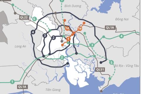 Xu hướng giãn dân và phát triển đô thị đa trung tâm vùng TP. Hồ Chí Minh