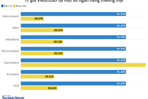 Ngày 30/10: Tỷ giá trung tâm ổn định