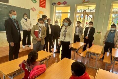 Hàng chục trường hợp nghi mắc sởi ở trường học vùng cao Phú Thọ