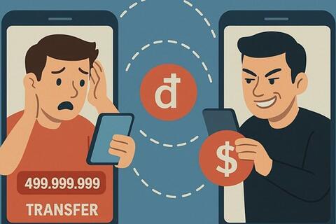 Công an vào cuộc vụ chuyển khoản nhầm gần 500 triệu đồng nhưng không được trả lại