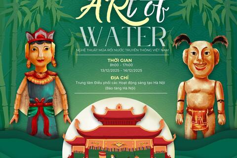 Chính thức mở đơn đăng ký triển lãm “THE ARt of WATER”