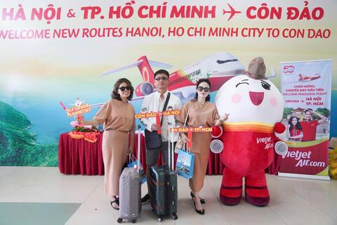Vietjet tiếp tục khai thác các đường bay đến Côn Đảo từ 3/12/2025