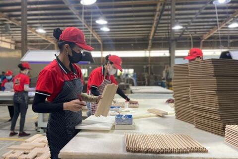 Thi đua sản xuất chào mừng Đại hội Đảng