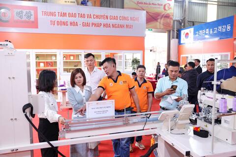 “Thiết bị tự động hóa có thể giúp nhà máy may tăng năng suất tối thiểu 20-30%”