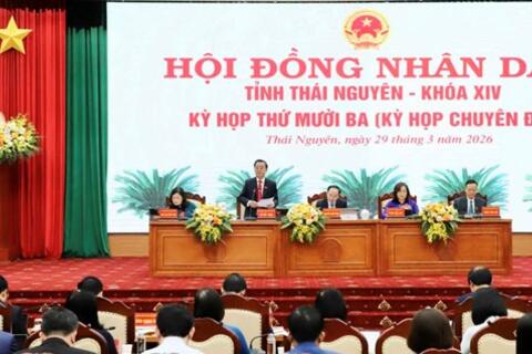 Thái Nguyên bãi bỏ 10 nghị quyết đã được HĐND tỉnh thông qua trước sáp nhập