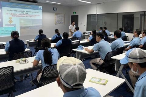 Doanh nghiệp tổ chức 132 lớp đào tạo về an toàn lao động cho công nhân