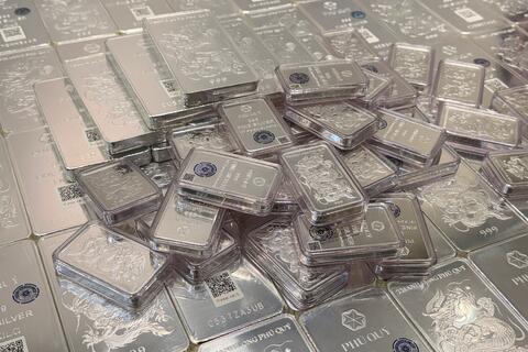 Ngày 1/4: Giá bạc tăng mạnh, giao dịch quanh mức 77 triệu đồng/kg