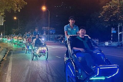 Đề xuất cấm xích lô điện lưu thông ở phường Nha Trang vì mất an toàn giao thông