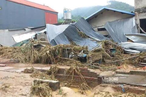 Mưa dông diện rộng, 3 tỉnh Tây Bắc nguy cơ lũ quét và sạt lở đất