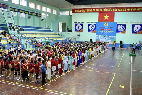 Hội thao công đoàn tạo sân chơi gắn kết người lao động toàn tỉnh Lâm Đồng