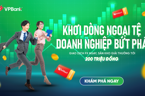 Doanh nghiệp SME giao dịch ngoại tệ tại VPBank nhận nhiều ưu đãi hấp dẫn