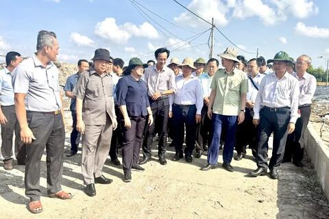 Vĩnh Long tháo gỡ vướng mắc nhóm dự án trọng điểm