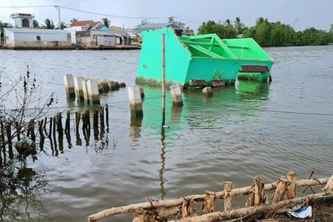 Cà Mau ứng phó giữ đất trước biển xâm thực từng ngày